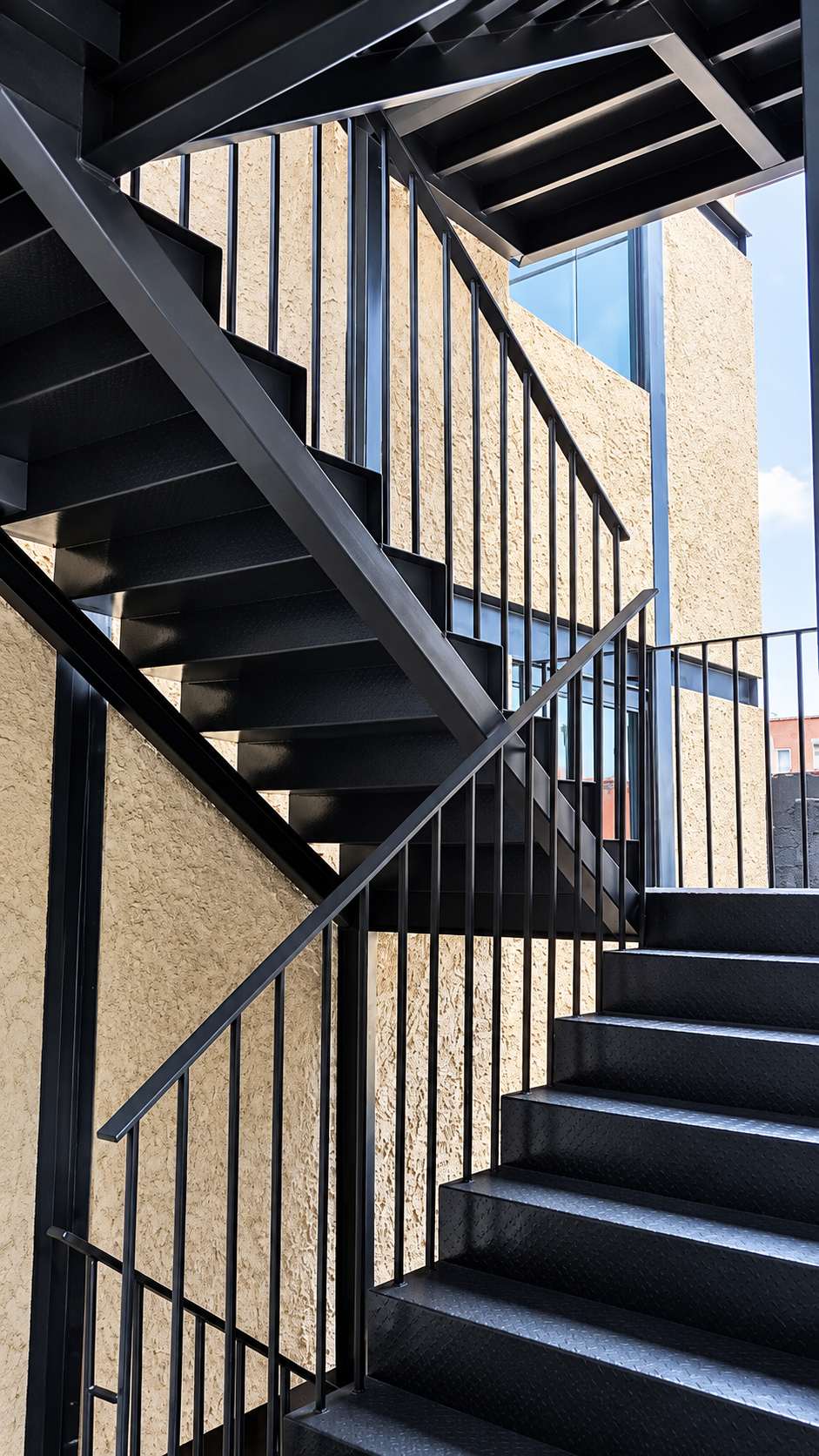 Escaleras de acero