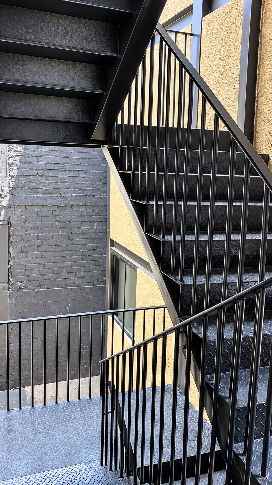 Escaleras de acero